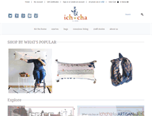 Tablet Screenshot of ichcha.com